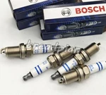 4X Spark Plugs 06H905611 For Audi Q5 A4 Vw Jetta Gti 1.8T FR5KPP332S Bosch. Fixed Price $38.00.