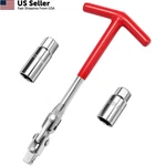 3PCS Spark Plug Socket Wrench Set T-handle 5/8" 13/16" Motorcycle Lawn Mower. Fixed Price $8.88.