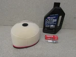 88-01 Honda CR250R Tune Up Kit Trans Oil Air Filter & Spark Plug. Fixed Price $49.95.