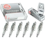 Pcs Ngk V-power Spark Plugs 1987-1996 Ford E-350 Econoline 4.9L L6 Sh. Fixed Price $26.12.