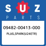 09482-00413-000 Suzuki PLUG,SPARK(U24ETR) 0948200413000, New Genuine Oem Part. Fixed Price $21.15.