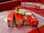 Nos Honda Atv Utv Water Spark Plug Ngk QTY4 98059-58910 PN:C8EH-9. Fixed Price $19.99.