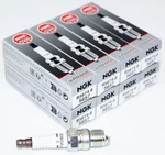 Set Of Genuine Ngk 5657 R5674-8 Racing Spark Plugs. Fixed Price $45.56.
