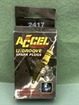 Qty New Accel 2417 U-groove Spark Plugs. Fixed Price $14.80.