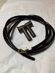 Harley 1930-60 Spark Plug Cable Kit W/ Hoods Vl Knucklehead Oem# 1596-30 Usa. Fixed Price $64.95.