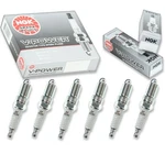 Pcs Ngk V-power Spark Plugs 1984-1990 Ford Bronco Ii 2.8L 2.9L V6 Ou. Fixed Price $26.05.