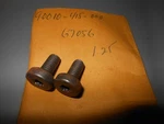 Nos Honda CX500TC CX650T CX500C Socket Bolt QTY2 90010-415-000. Fixed Price $14.99.