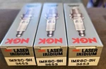 Three Ngk Spark Plugs IMR8C-9H 3653 Laser Iridium Premium New Original Packaging. Fixed Price $35.00.
