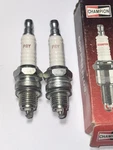 (2) New Old Stock Champion Spark Plugs 888 P8Y P-8Y (only One Box). Fixed Price $7.99.