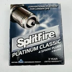 Splitfire Platinum Classic Spark Plugs PP160E Pack Of 4 New. Fixed Price $9.99.