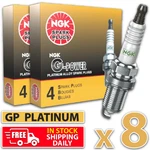 8 X Ngk G-power TR6GP Spark Plugs Platinum Upgrade For. Fixed Price $80.53.