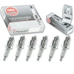 Pcs Ngk V-power Spark Plugs 1975-1986 Ford E-250 Econoline 4.9L L6 Ss. Fixed Price $25.60.