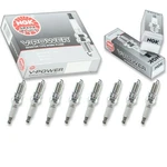 Pcs Ngk V-power Spark Plugs For 1996-1999 Gmc K1500 5.7L 5.0L V8 Pg. Fixed Price $33.59.