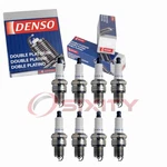 Pc Denso Platinum Long Life Spark Plugs For 1981-1983 Plymouth PB350 5.2L Hx. Fixed Price $70.25.