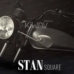 Stainless Mirrors Headlight Mount For Early Bmw R41 R50/2 R60 R26 Us Stock. Fixed Price $108.00.