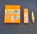 (qty 4) Autolite 275: Copper Non-resistor Spark Plug For 1969-1974 Rover 3500S. Fixed Price $18.63.