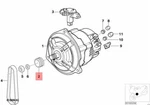 Nos Oem Bmw 92-07 1100 1150 Rs Rt 1200C Pulley Alternator D=58.7MM 12311342075. Fixed Price $72.84.