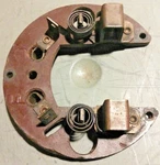 Lucas Brush Plate With Boxes And Springs 200738 For E3N E3LM Generator Used. Fixed Price $37.50.