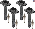 Bdfhyk Ignition Coil Pack And Iridium Spark Plugs Compatible With Acura Rsx. Fixed Price $110.06.