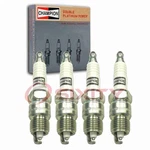 4 Pc Champion Double Platinum Spark Plugs For 1987-1990 Oldsmobile Cutlass Jf. Fixed Price $31.24.