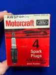 Ford Genuine Nos Motorcraft Spark Plug Set AWSF44C SP-409 (QTY-4). Fixed Price $15.00.