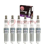 Pcs Ngk Ruthenium Hx Spark Plugs For 2002-2006 Gmc Envoy Xl 4.2L L6 Tz. Fixed Price $77.67.