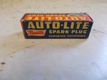 Vintage Nos Auto-lite Spark Plug W / Box ARL-5--14 Mm Resistor Advertizing Sign. Fixed Price $41.50.