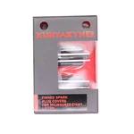 Kuryakyn Finned Spark Plug Covers Part Number - 7186. Fixed Price $28.00.