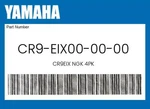Yamaha Genuine CR9EIX Ngk 4PK CR9-EIX00-00-00. Fixed Price $14.54.