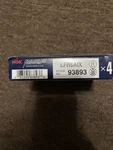 Spark Plug-iridium Ngk LFR6AIX 93893 Set Of 4. Fixed Price $34.99.
