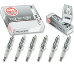 Pcs Ngk V-power Spark Plugs For 2001-2005 Pontiac Aztek 3.4L V6 Kj. Fixed Price $27.46.