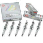 Pcs Ngk Laser Iridium Spark Plugs For 2011 Saab 9-4X 2.8L V6 Engine Kit Zl. Fixed Price $115.04.