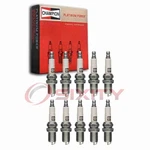 10 Pc Champion Platinum Spark Plugs For 2009-2014 Lamborghini Gallardo Nb. Fixed Price $47.56.