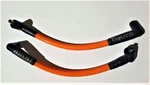 Twisted 12MM Orange Spark Plug Wires Harley Super Glide Low Rider Fxlr. Fixed Price $65.95.
