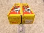 Pack Vintage Bosch W230T30 Spark Plugs, Made Germany. Fixed Price $15.95.