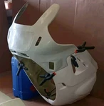 Honda Cbr 600 F1 Hurricane 1987/90 Front Fairings Panel Set Fiberglass New. Fixed Price $387.40.