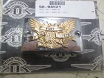 Emgo Master Cylinder Cover - Gold Eagle Spirit / Yamaha Virago 535. Fixed Price $23.95.