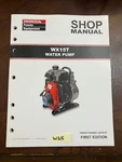 Oem Honda WX15T Water Pump Service Manual 2015. Fixed Price $65.00.