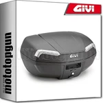 Monolock Riviera Black Tech Top Case - 46 Lt Givi Honda Vfr 1200 2011. Fixed Price $389.93.