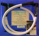Twisted 12MM White Spark Plug Wires Harley Electra Glide Road King Tour 85-98. Fixed Price $57.95.