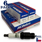 6 Pack Genuine Gm Acdelco Spark Plugs R45TS. Fixed Price $25.77.