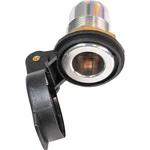 Tecmate Optimate Panel Mount Din Socket - Black O18S. Fixed Price $25.59.