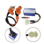 Racing Ignition Coil Spark Plug Cdi Box Fit For GY6 125CC 150CC. Fixed Price $12.55.