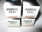 Denso 3041 W20EKR-S11 Nickel Spark Plug, New Old Stock, Pack Of. Fixed Price $24.99.