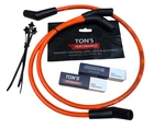 Ton's Orange 10MM Spark Plug & Wires Kit Harley H-d Flht Flhr Fltr 2009-2015. Fixed Price $39.99.