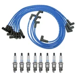 Ngk 8MM Wire Set Denso Platinum Spark Plug Kit For Chevrolet Corvette 5.7L V8. Fixed Price $105.95.