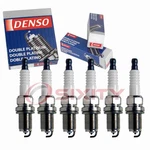 6 Pc Denso Platinum Long Life Spark Plugs For 2001-2007 Hyundai Santa Ka. Fixed Price $54.44.