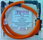 Twisted 12MM Orange Spark Plug Wires Harley Electra Glide Road King Tour 85-98. Fixed Price $57.95.