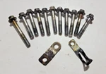 Stator Cover Mount Bolts 2001-2007 Honda Shadow Spirit Deluxe Ace. Fixed Price $14.99.