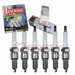 6 Pc Denso Platinum Tt Spark Plugs For 1990-1991 Chrysler Tc Maserati 3.0L Yi. Fixed Price $37.60.